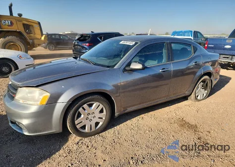 2012 Dodge Avenger Se z USA, uszkodzony, nr VIN 1C3CDZAB3CN111059